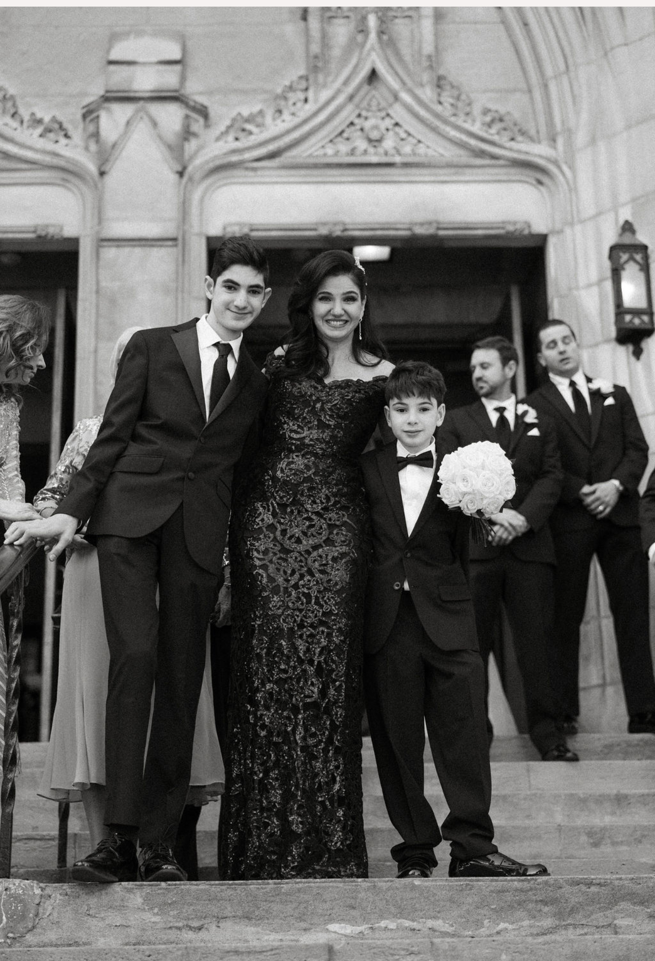 Farah Salim with her two sons
